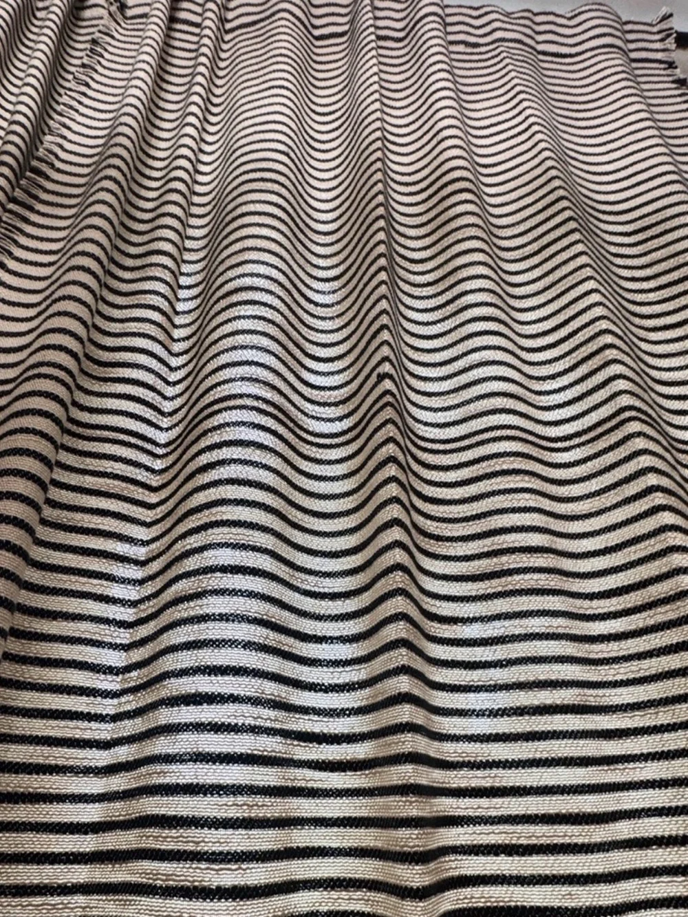 Anthropologie 96” Luxe Linen Blend Woven Curtains (2)
